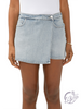 Francesca High-Rise Denim Skort by Silver Jeans