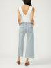 Morning Mist Cropped Wide Leg Jeans