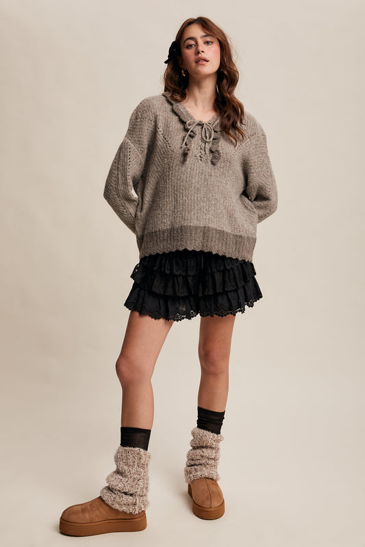 Pom & Cozy Sweater