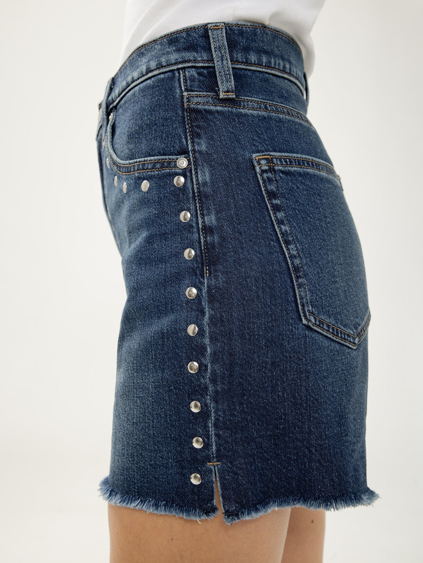 Starlight Studded Long Shorts by Silver Jeans Co.