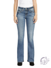 Thelma Suki Mid-Rise Bootcut Jeans By Silver Jeans