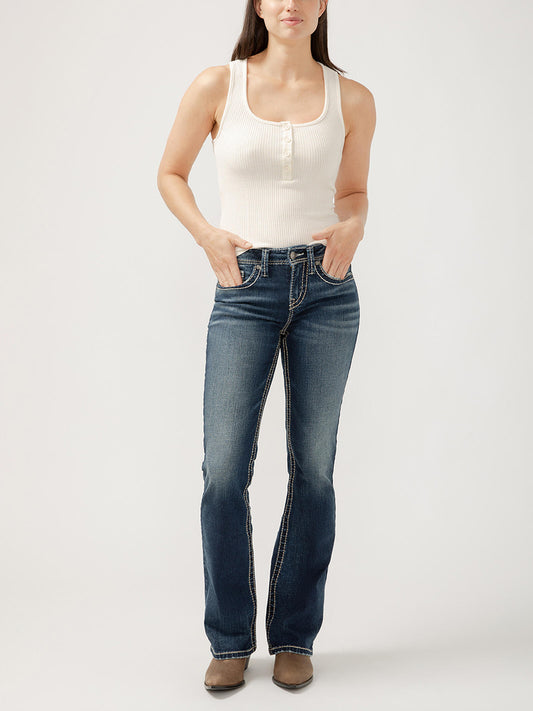 Jolie Mid Rise Bootcut By SIlver Jeans