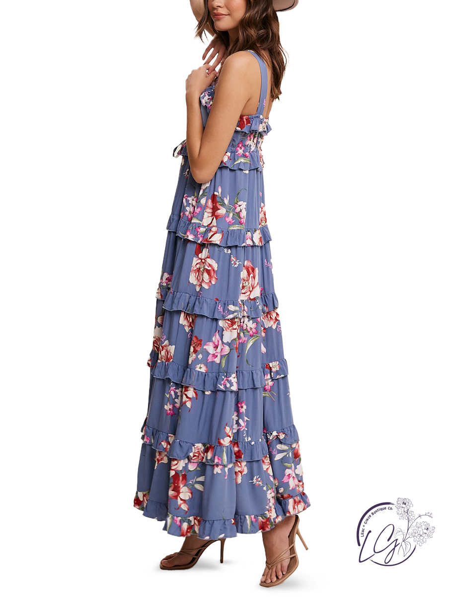 Petal Path Vacation Maxi Dress