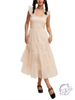 Moonlit Mirage Ruffle Tiered Dress