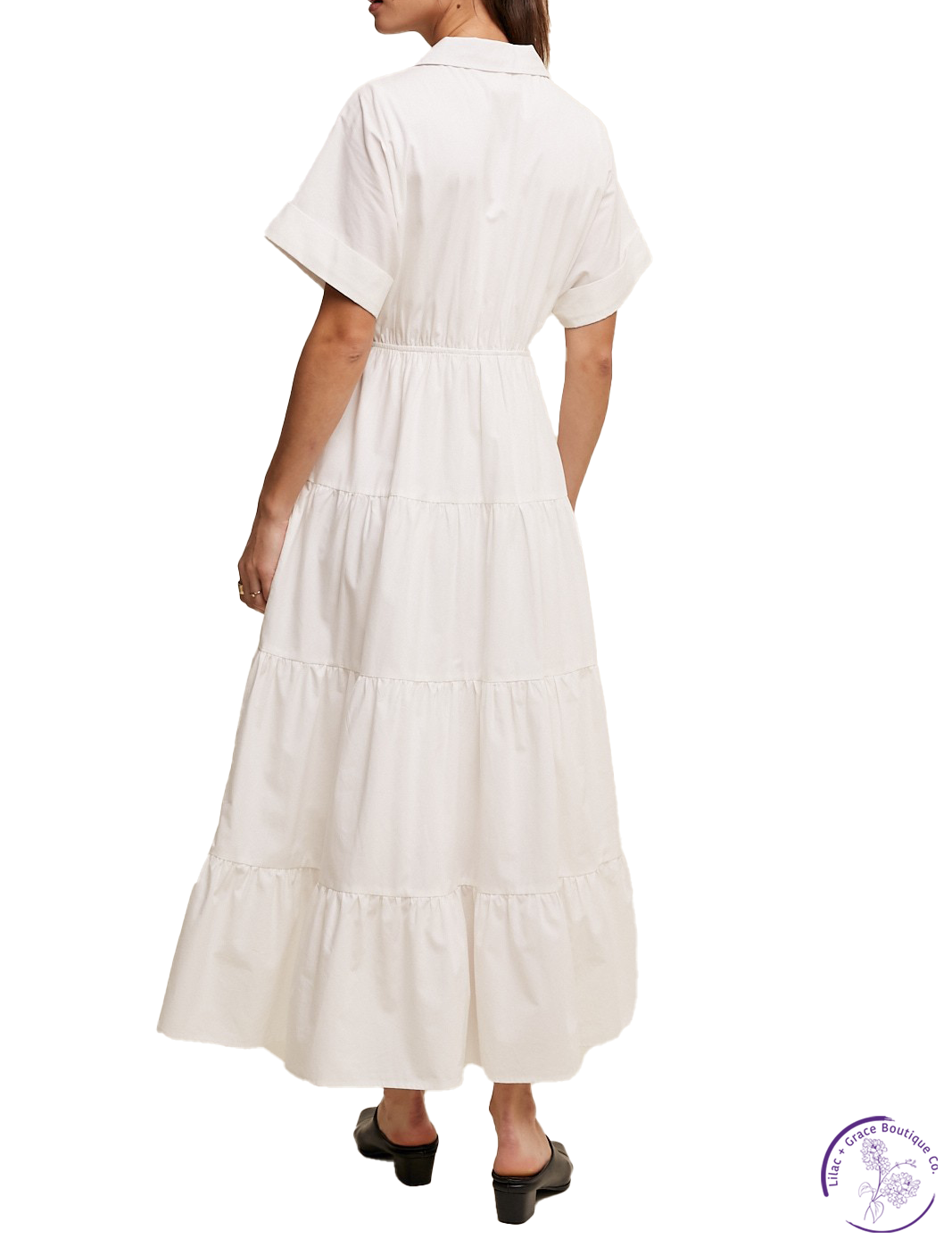 Poplin Maxi Dress