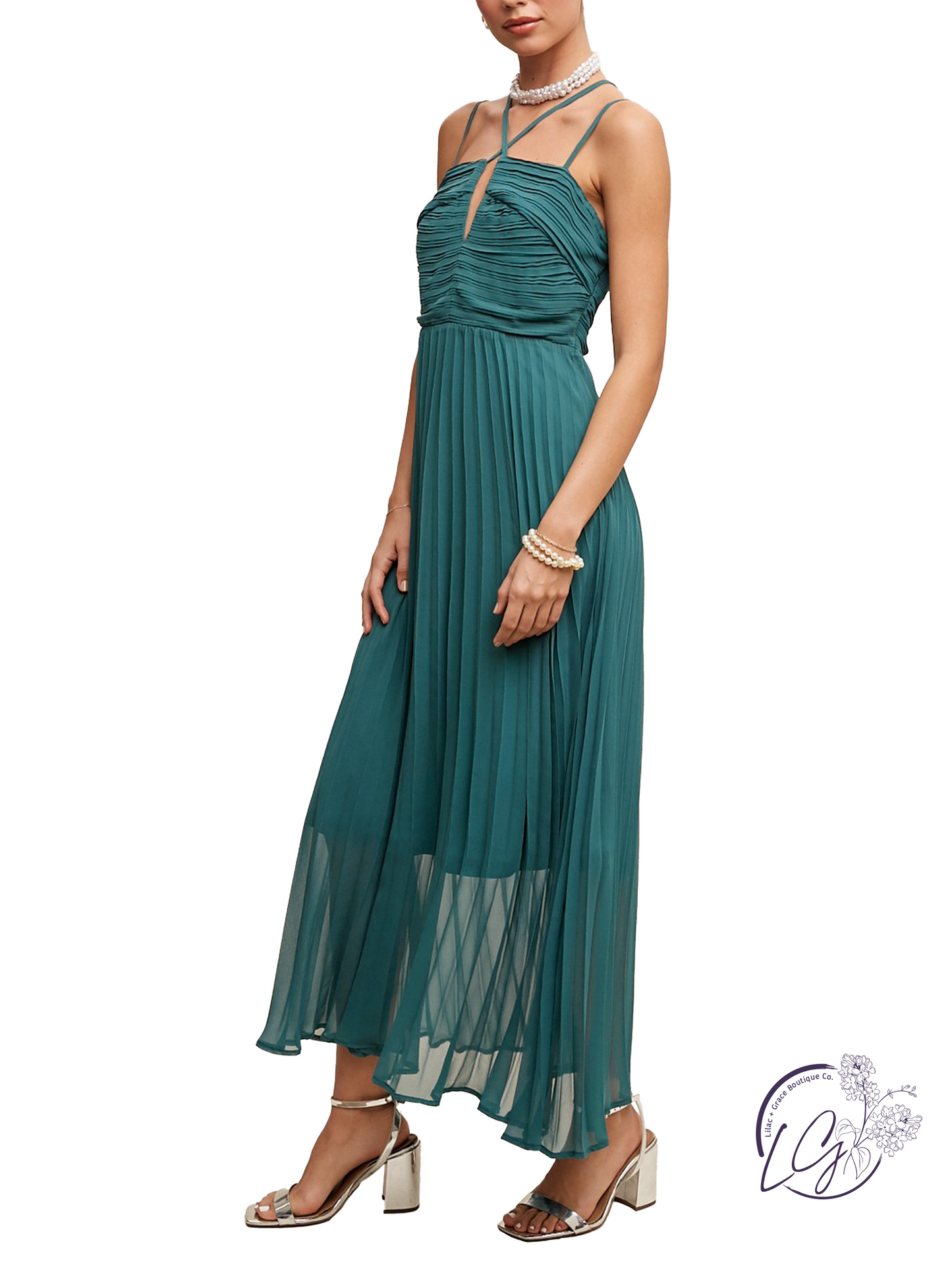 Seraphic Double Strap Maxi Dress