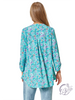 Mint Floral Lizzy Top