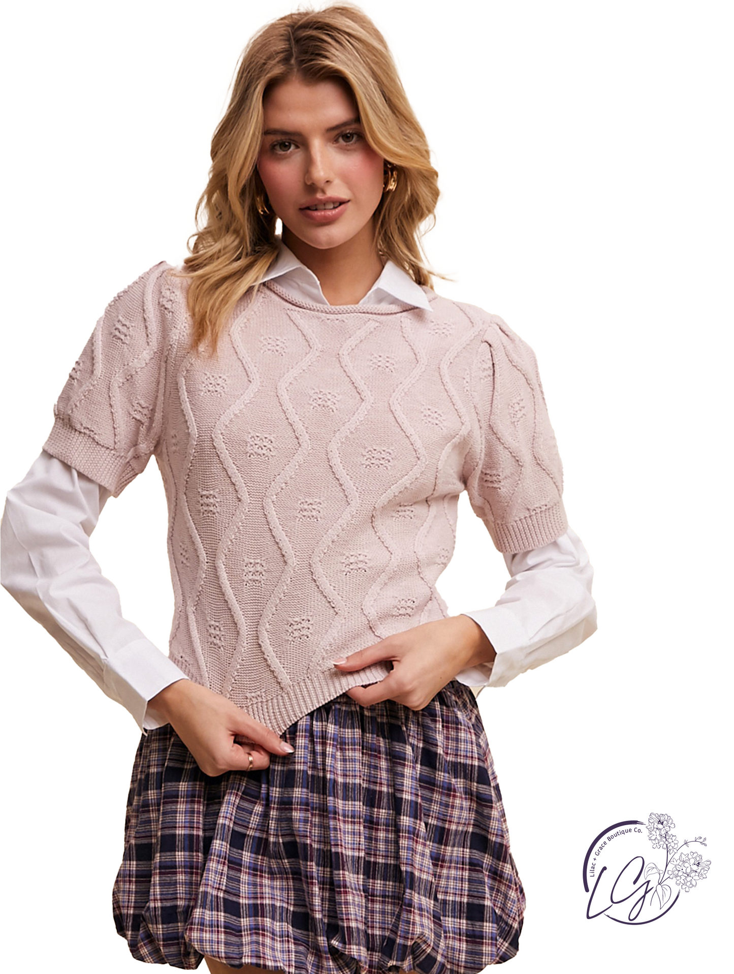 Softly Woven Ease Sweater Top