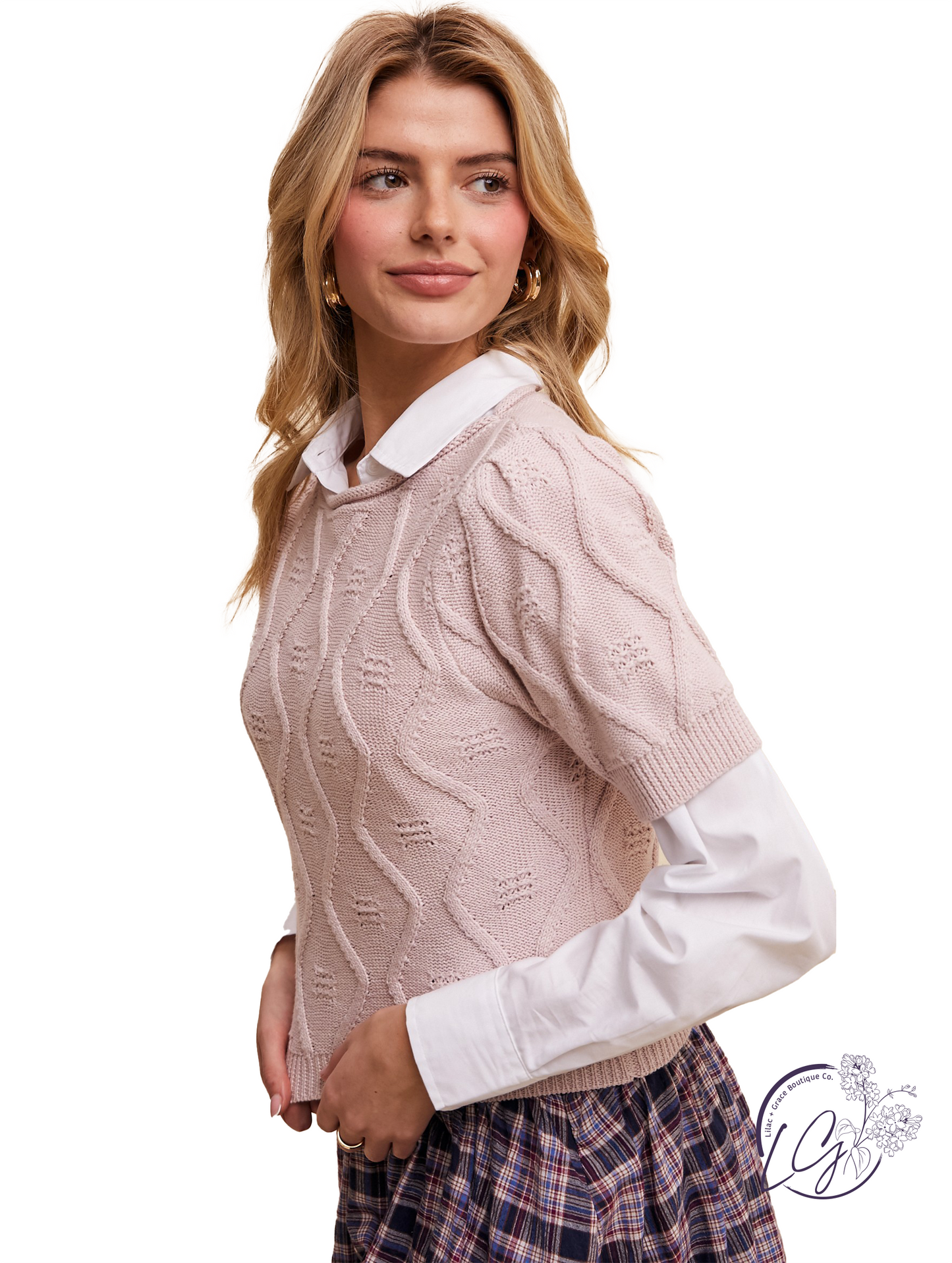 Softly Woven Ease Sweater Top