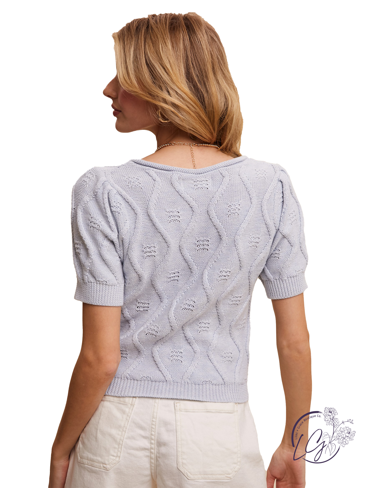 Softly Woven Ease Sweater Top