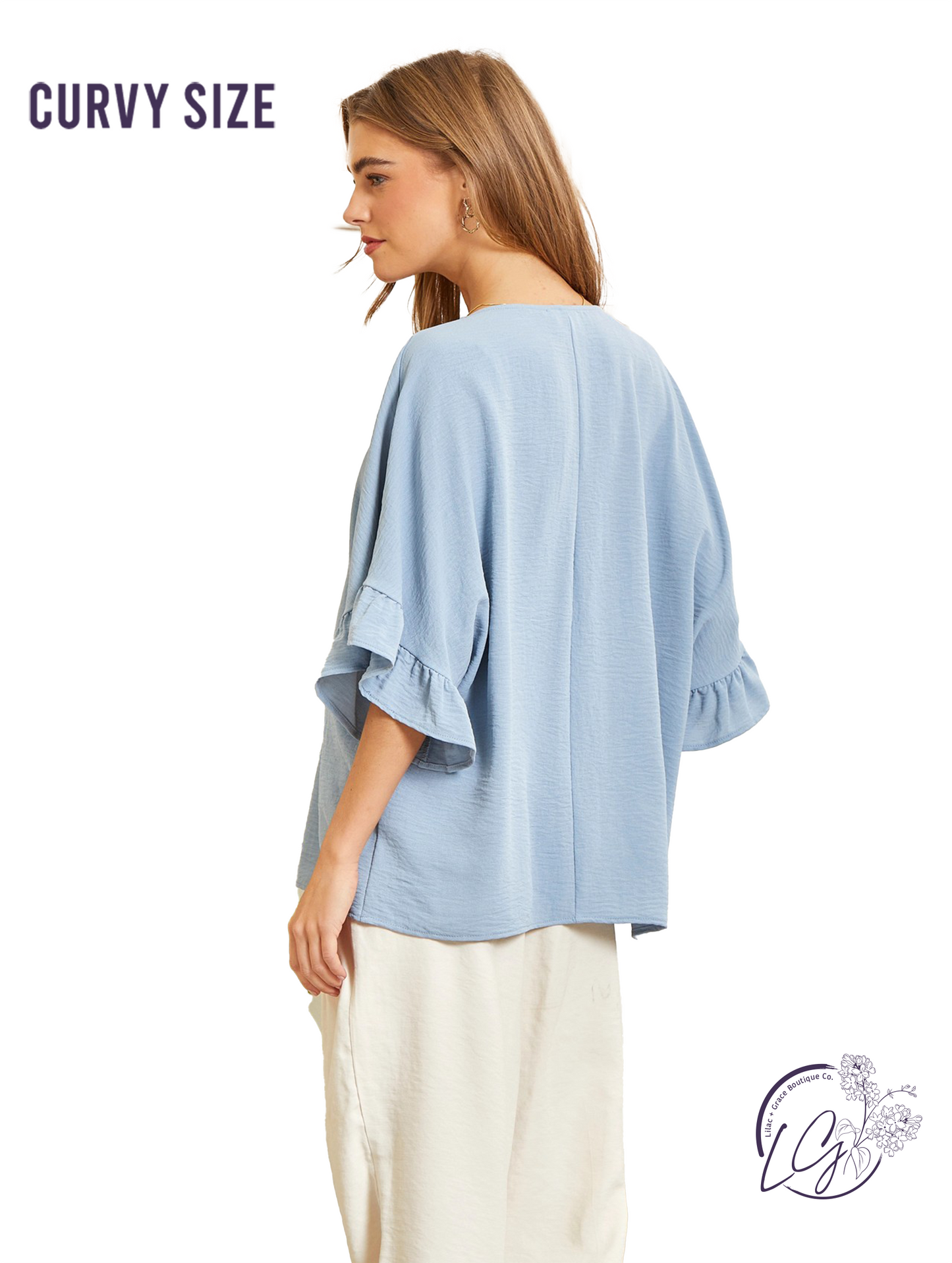 Curvy Can’t Wait Either Solid Top