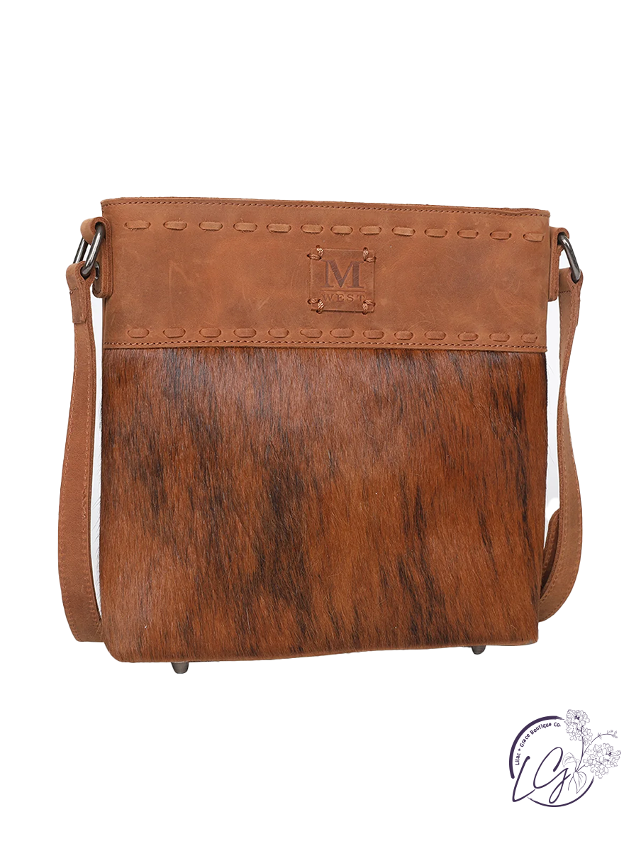 Montana West Genuine Leather Concealed Carry Crossbody