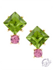 Holiday Stud Earrings & Trinket Tray Sets - Tree Tops Glisten