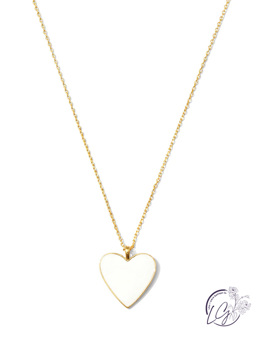 Colorful Heart Necklace