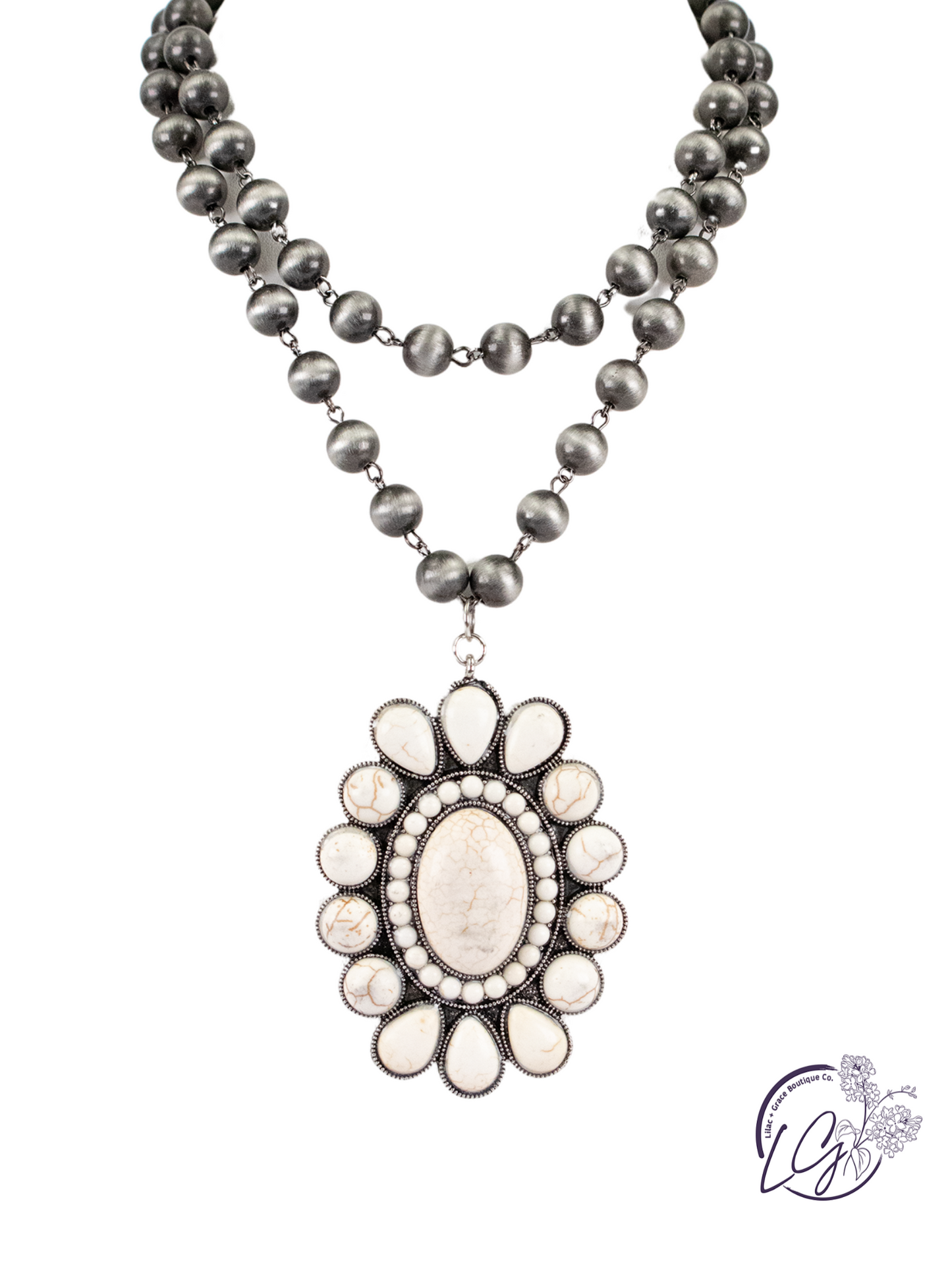 Rodeo Blossom Pendant Necklace