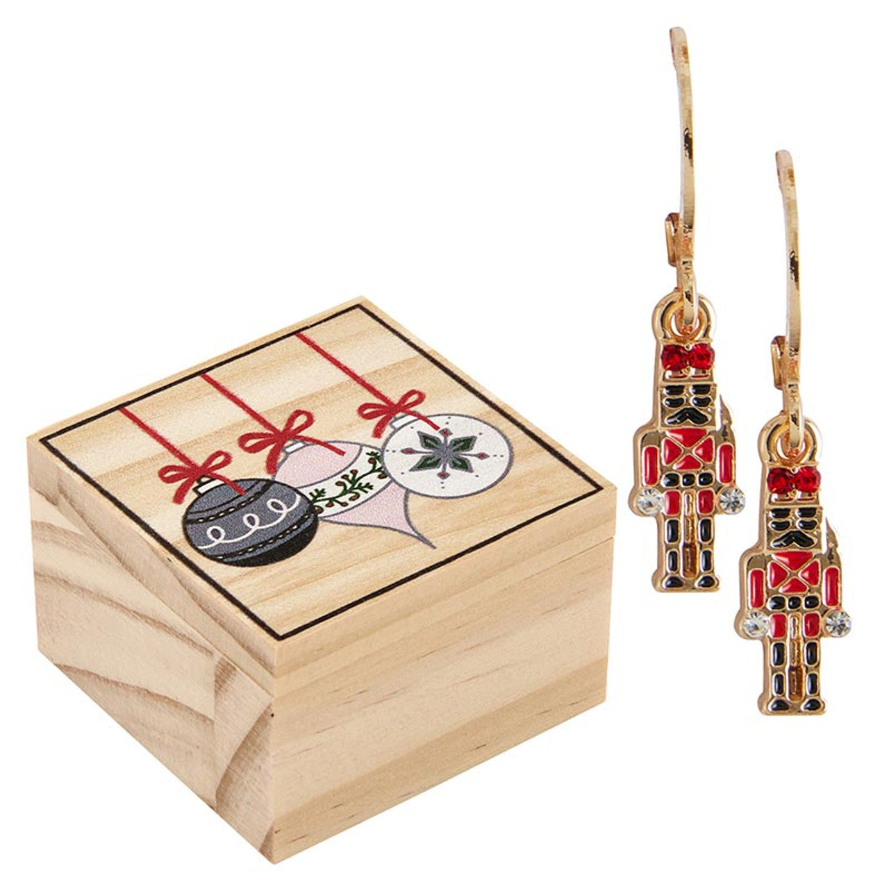 Holiday Treasure Box Earring Filled Display