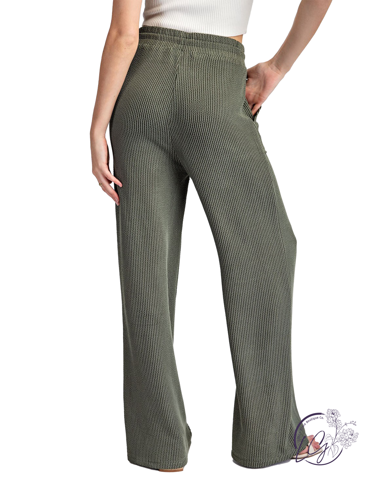 Fieldline Texture Drawstring Pants