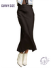 Curvy City Stroll Sleek Midi Skirt