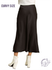 Curvy City Stroll Sleek Midi Skirt