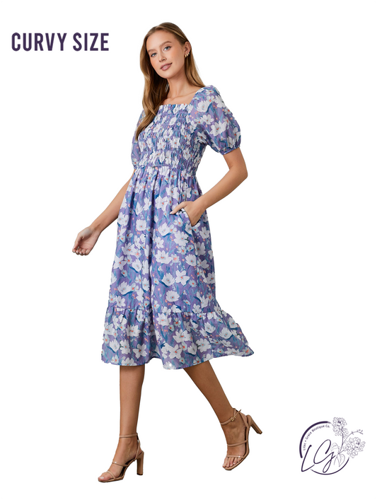 Curvy Colors In Every Stitch Dress