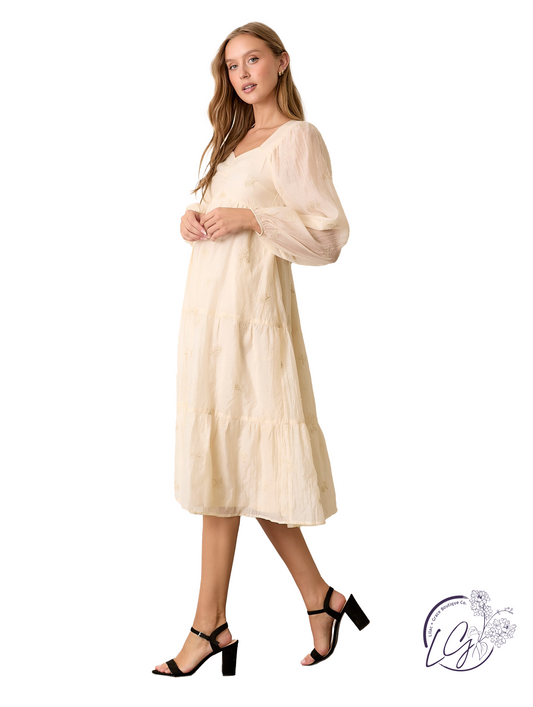 The Sun Calls You Close Dress