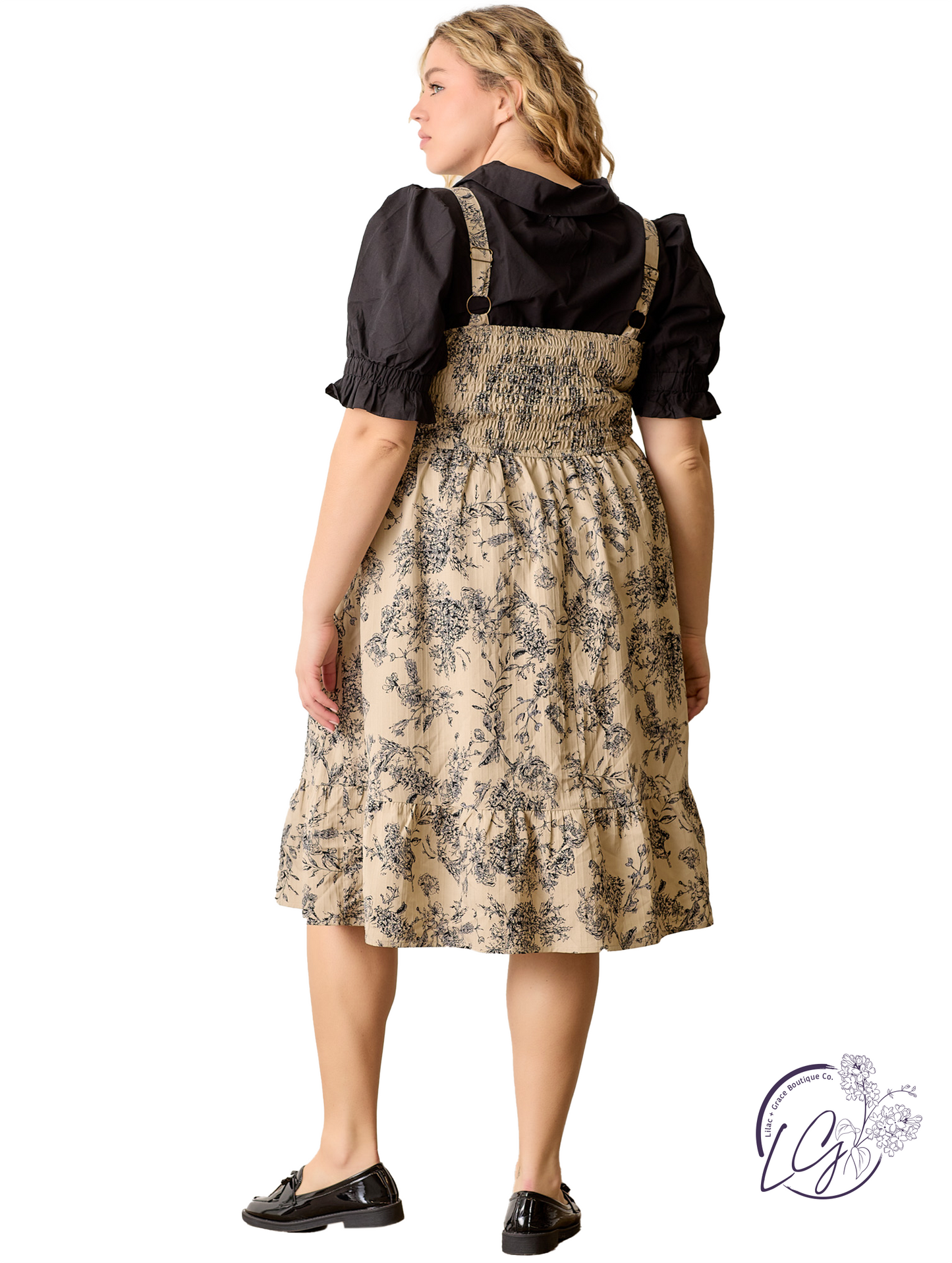 Curvy Warm Winds Call Dress