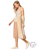 Tones In The Air Collage Dress