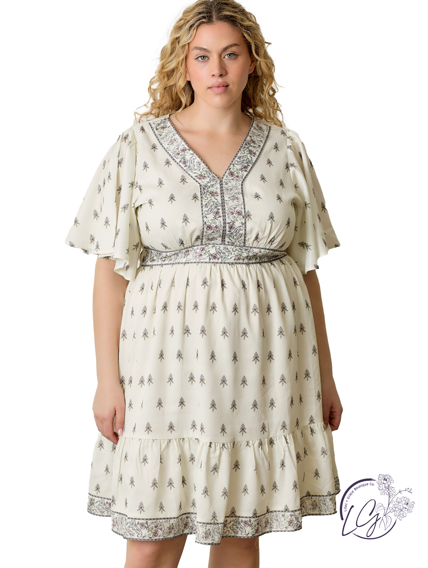 Curvy Hemline Stories Dress