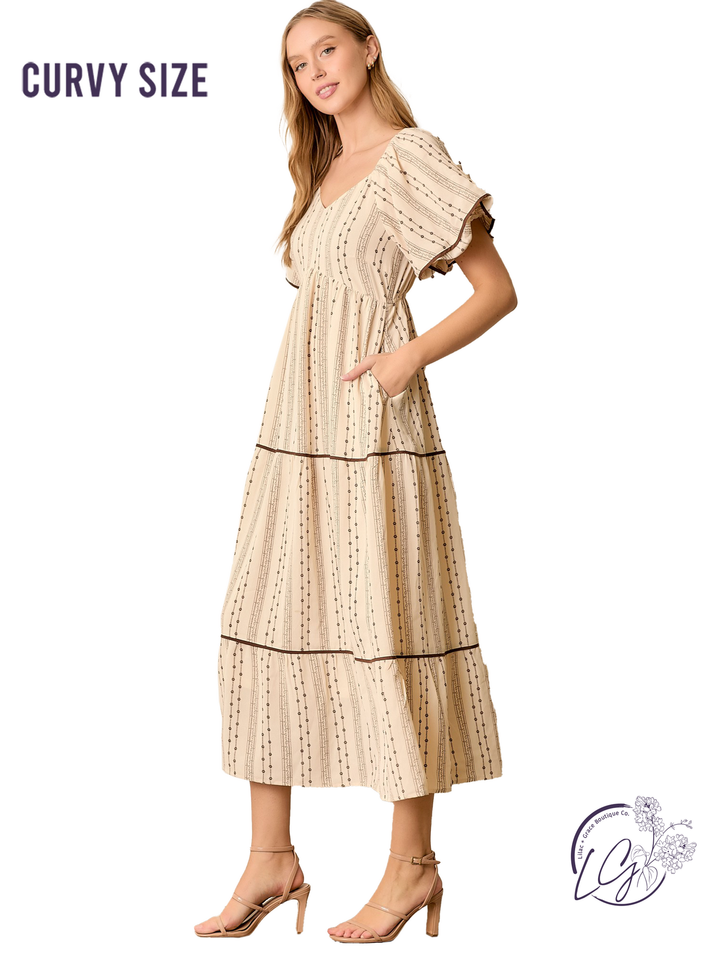 Curvy Air Feels Heavy Dress