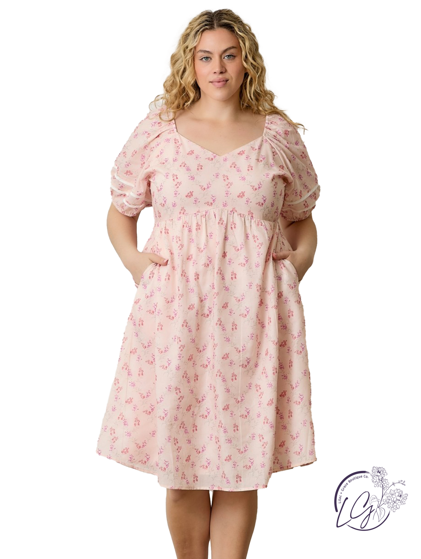 Curvy Wildline Light Mini Dress