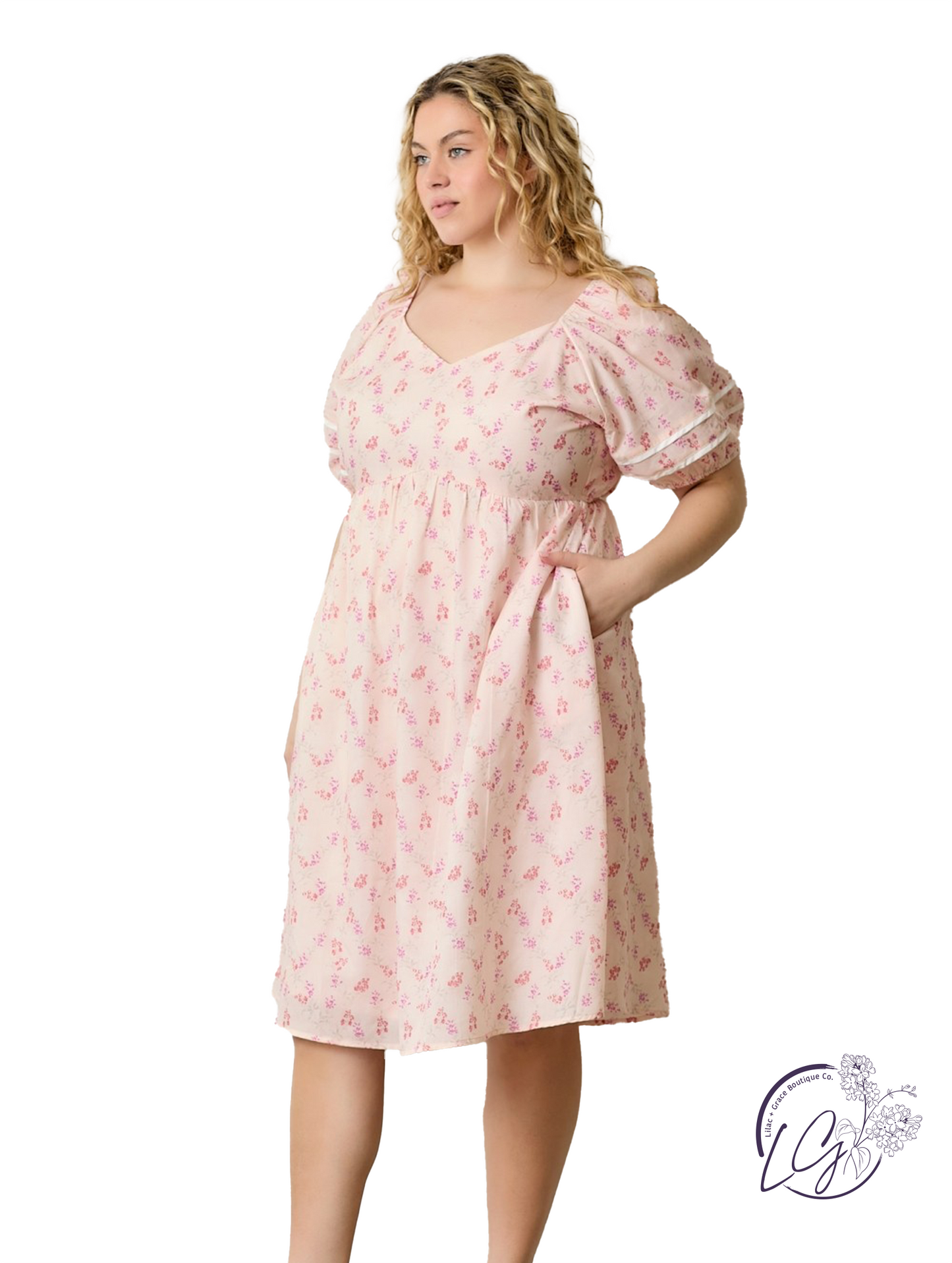 Curvy Wildline Light Mini Dress