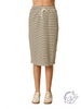Harbor Lines Striped Midi Skirt