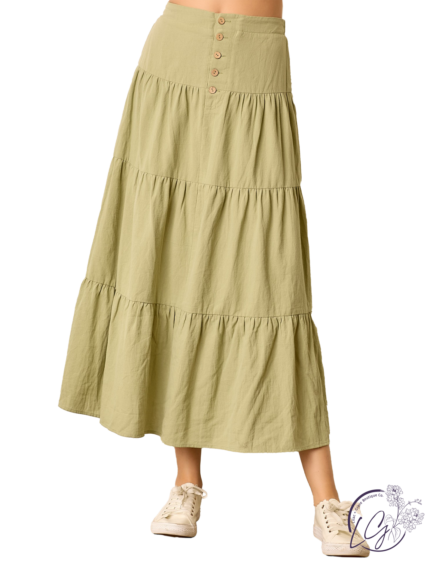 Grass Sways Gently Skirt