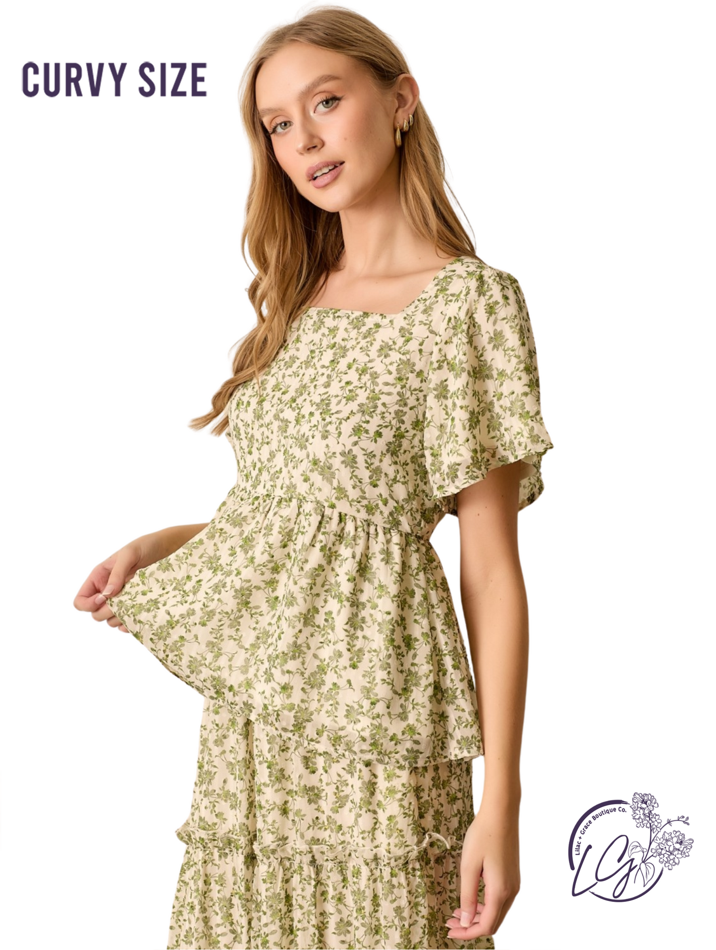 Curvy Adore in Stitch Short Sleeve