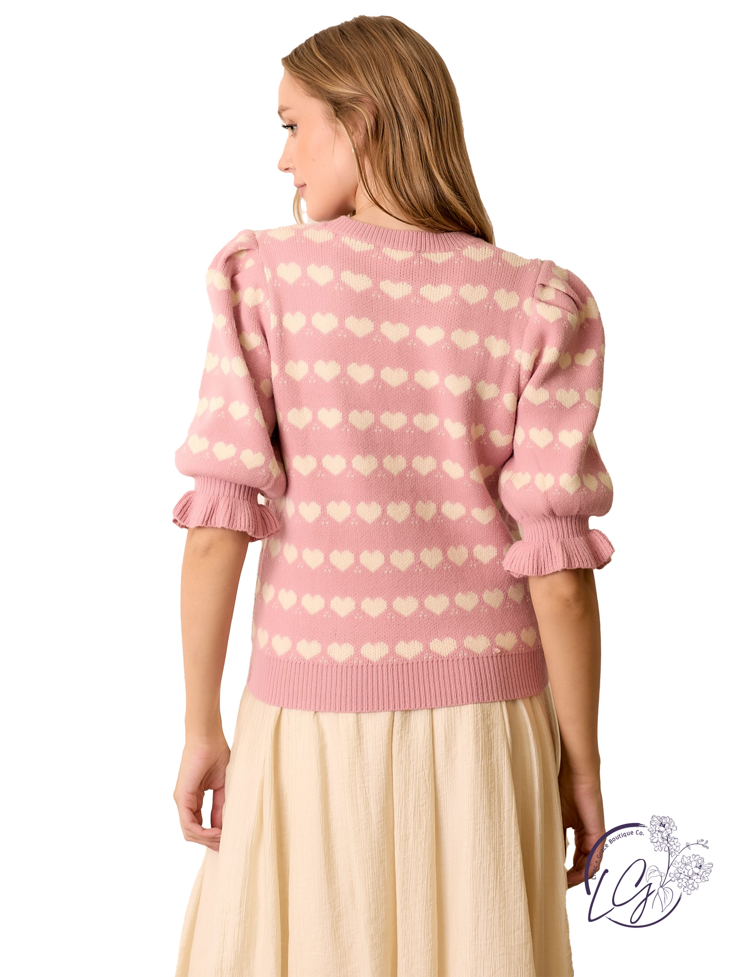 Fall in Love Heart Sweater