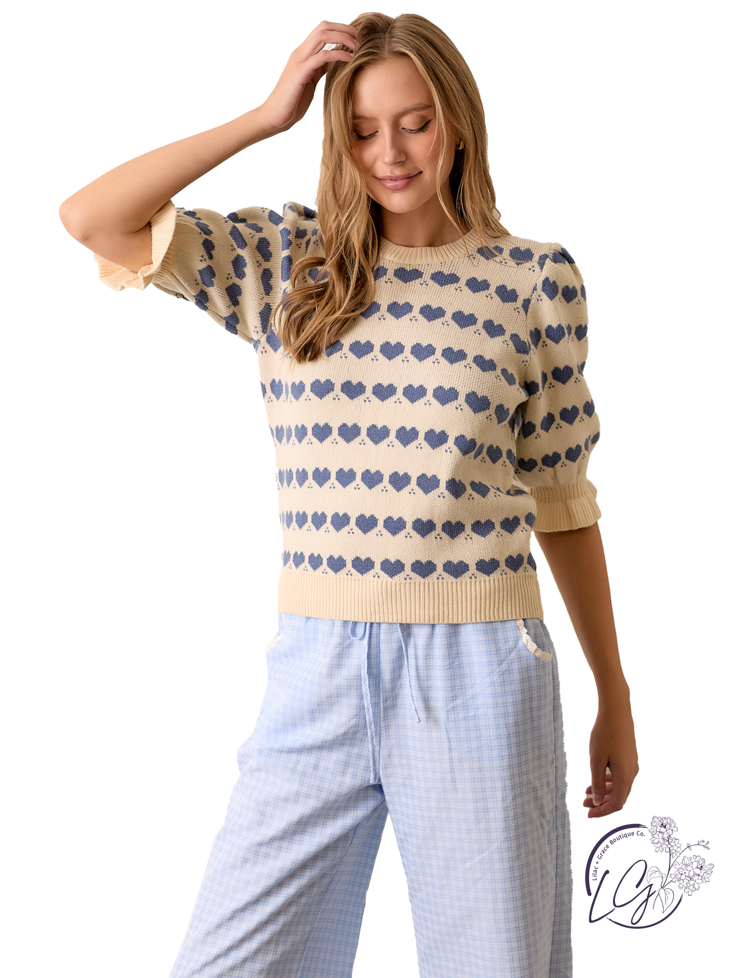 Fall in Love Heart Sweater