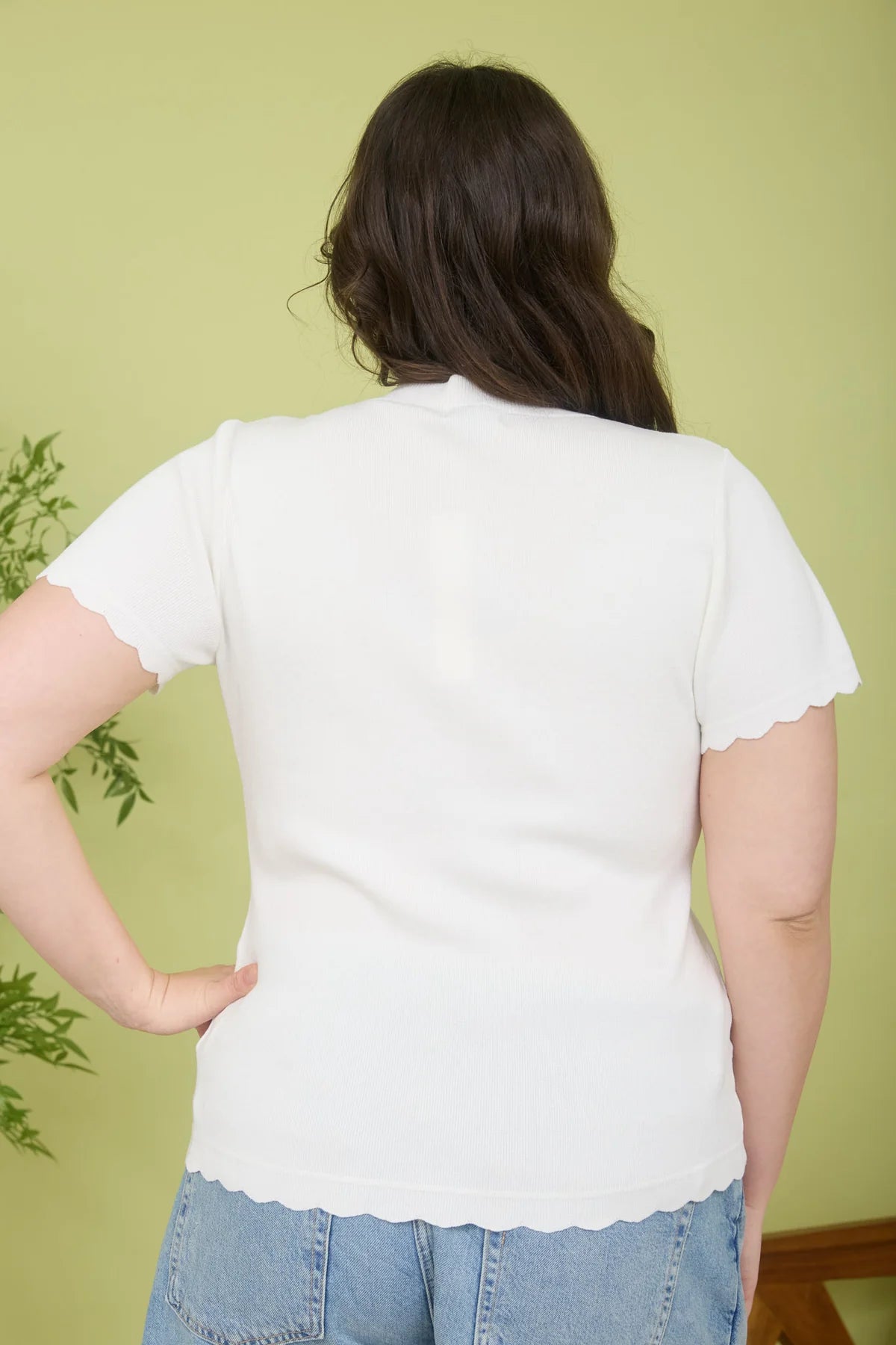 Petal Trim Top
