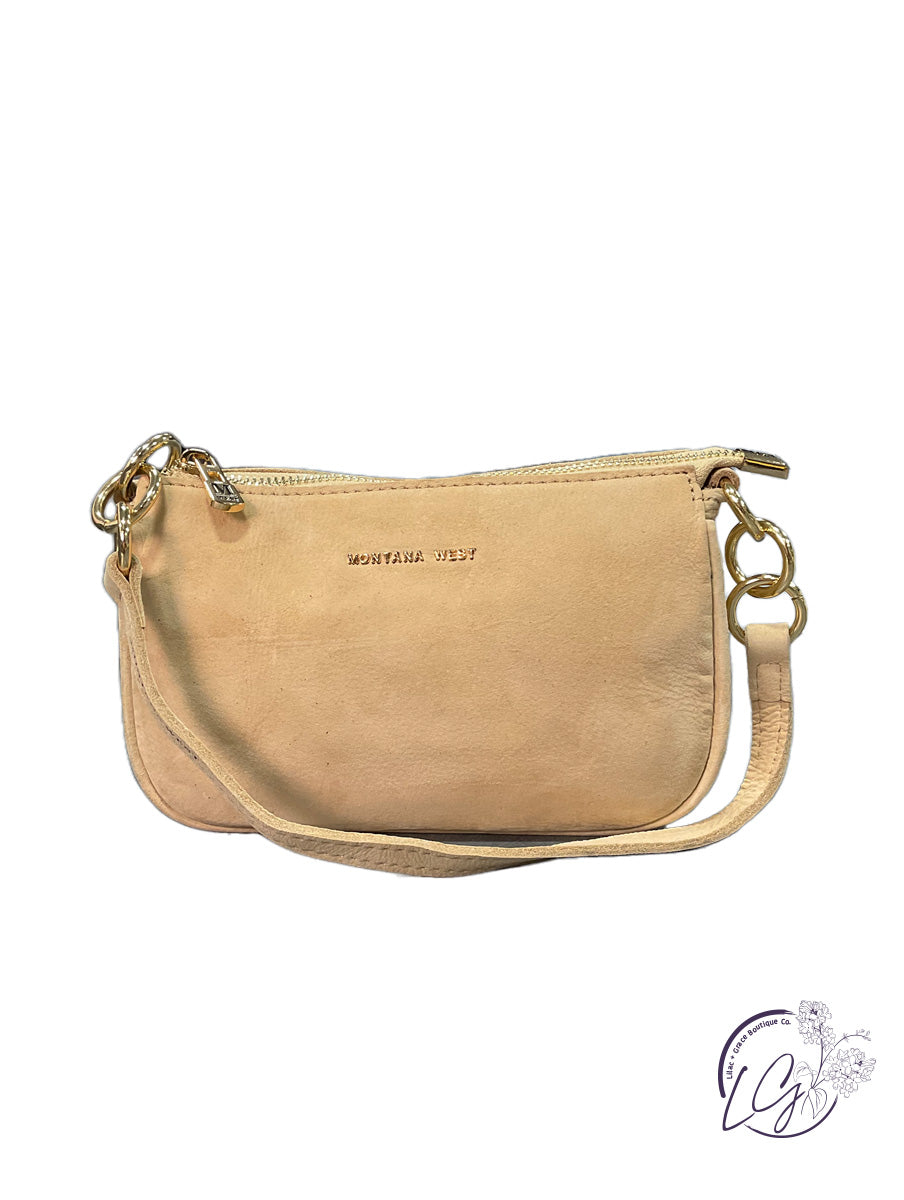 Tan Montana West Purse