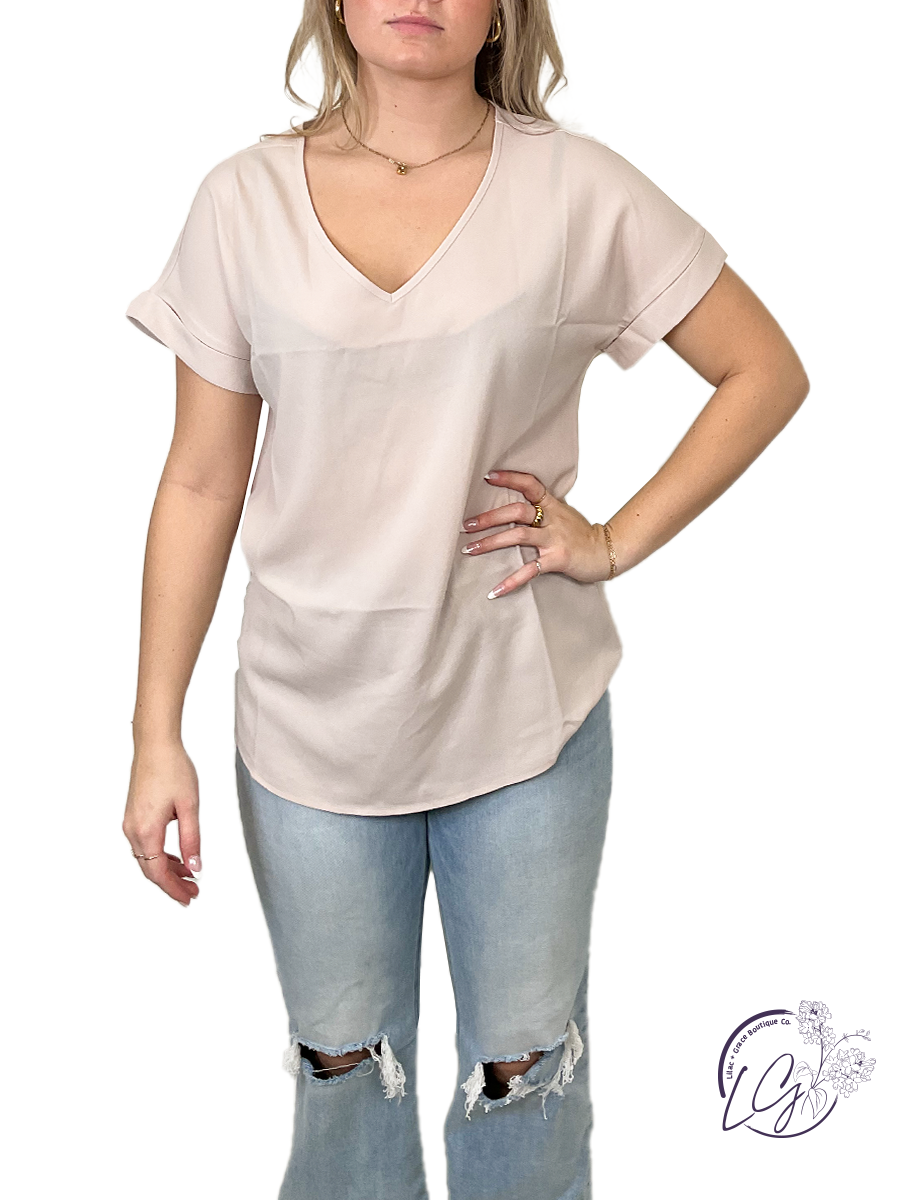 Simply Stylish V-Neck Top