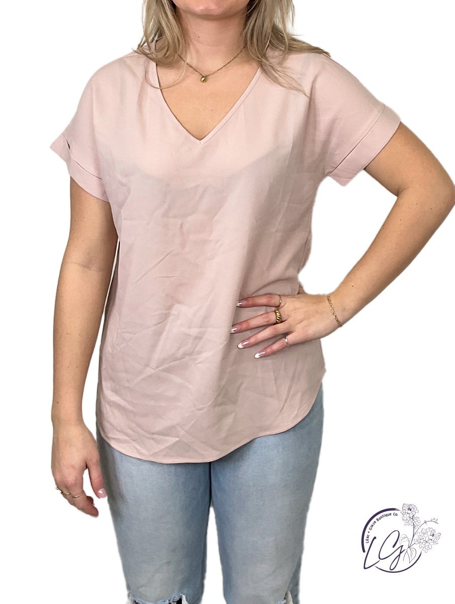 Simply Stylish V-Neck Top