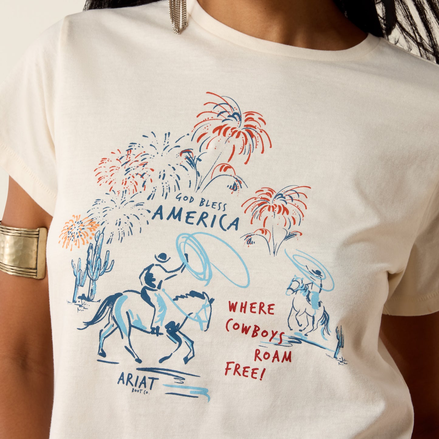Fireworks Tee Shirt by Ariat
