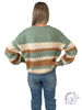 Loving Spirit Ribbed Striped Sweater