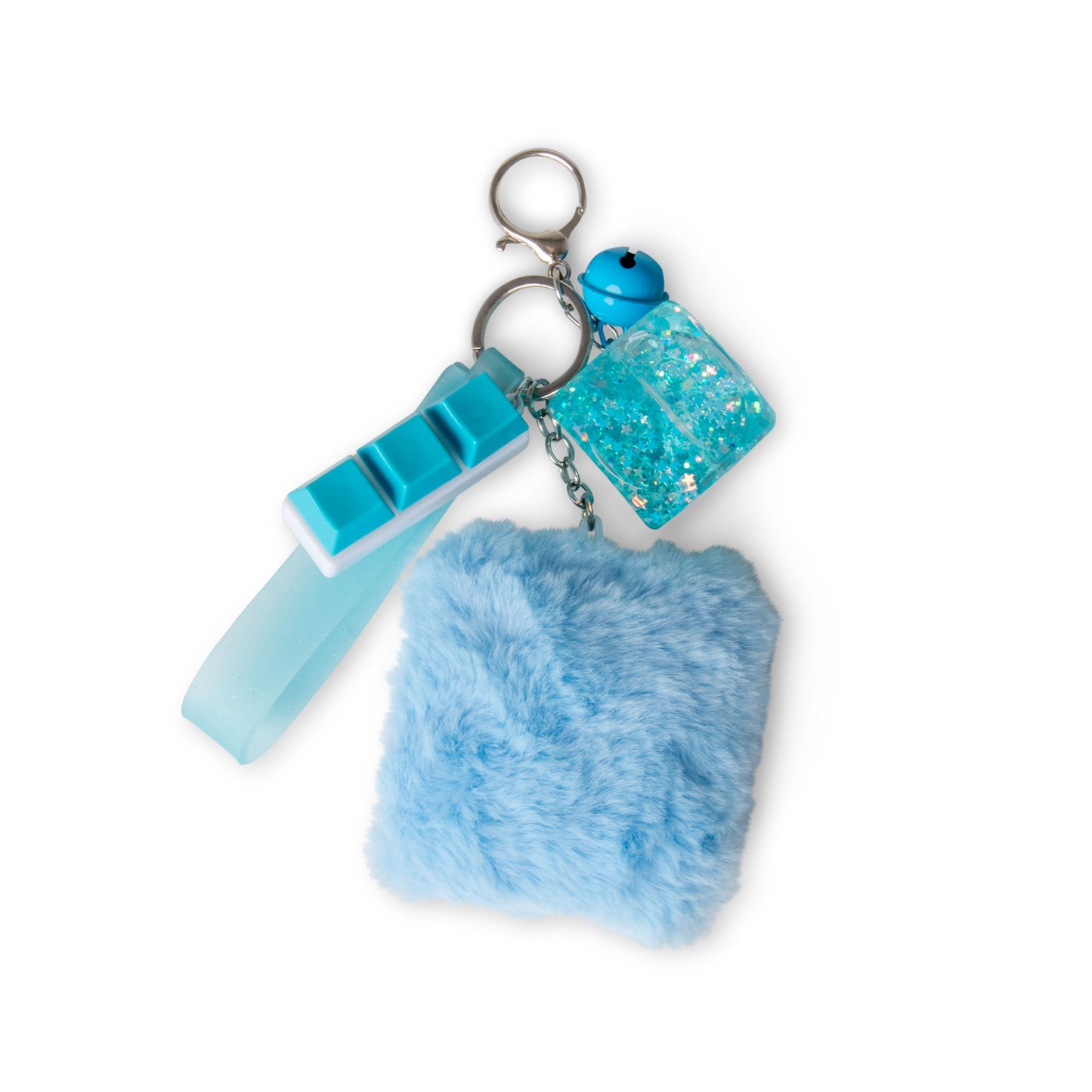 Fluffy Fidget Keychain