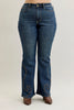 Curvy Dusty Trail Studded Bootcut Jean from Judy Blue
