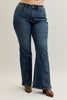 Curvy Dusty Trail Studded Bootcut Jean from Judy Blue