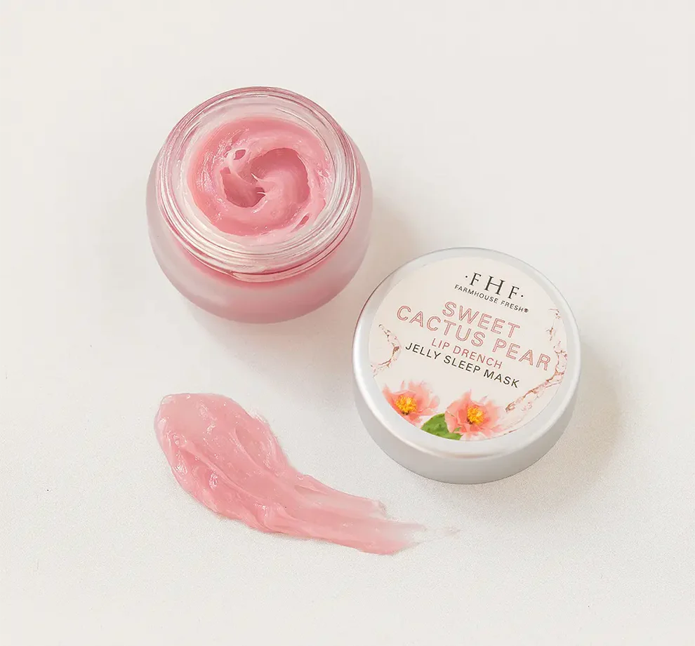 Sweet Cactus Pear Lip Drench Jelly Sleep Mask