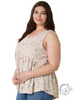 Curvy Just Being Here Babydoll Top