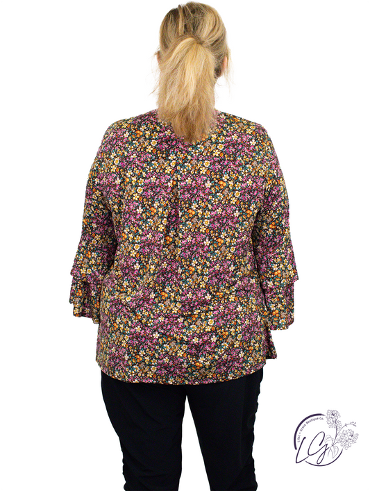 Curvy Mocha Top by Dear Scarlett