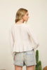 Petal Charm Tie Top