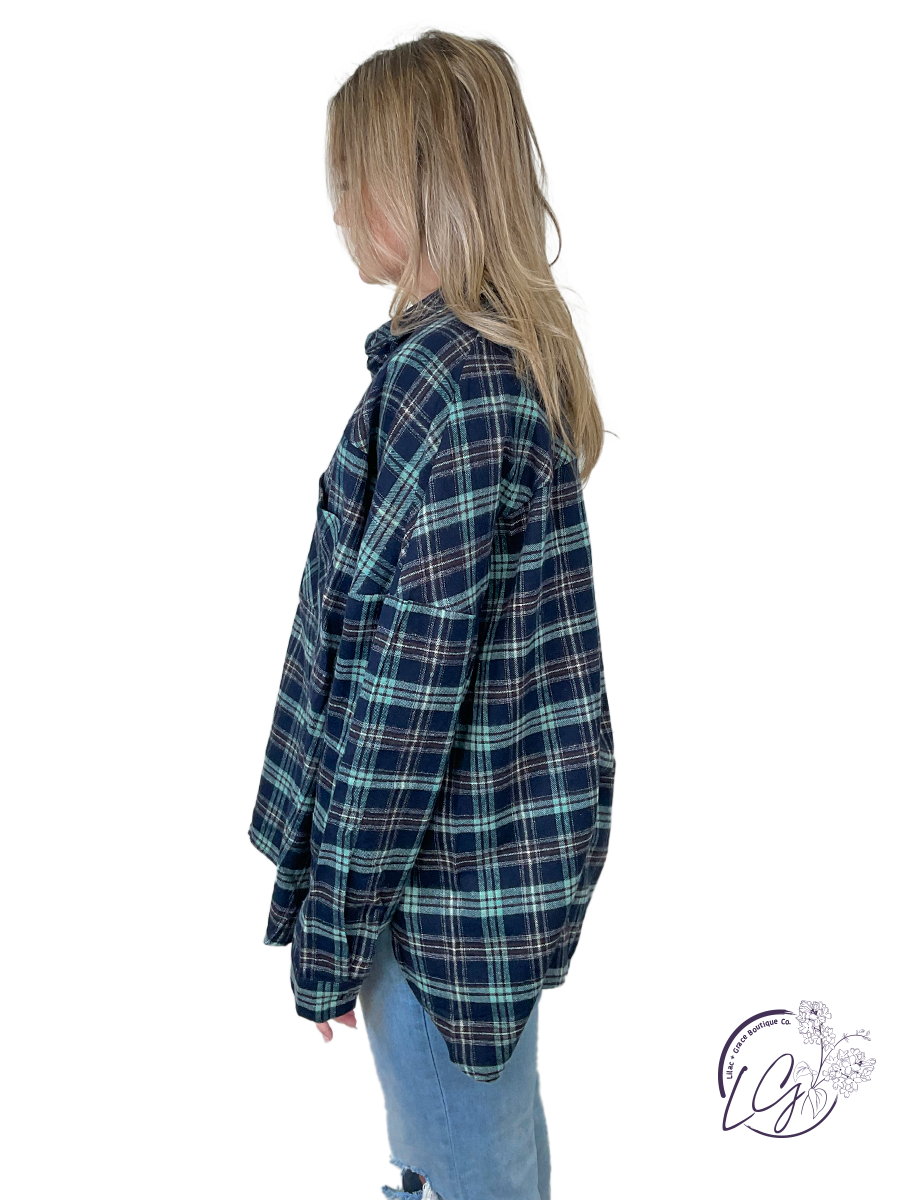 Pretty Special Oversized Flannel